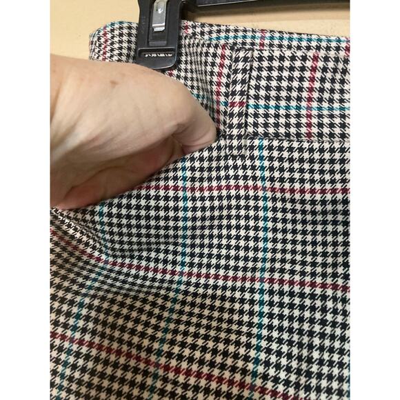 NWOT Talbots Hampshire Ankle Pants Houndstooth Size 14 - Picture 8 of 10